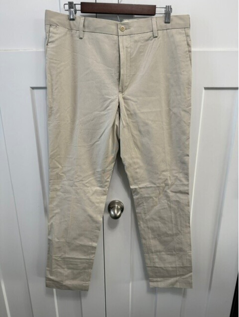 NWT Polo Ralph Lauren stretch slim fit tan pants size 35X32